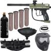 Action Village Kingman Spyder Epic Paintball Gun Package Kit (Victor) (Gloss Olive) view 1