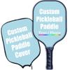 iPrint Custom Pickleballs Paddles, Personalized Pickleballs Paddles with Comfort Grip, Add Your Photo, Text, Logo Paddles with Paddles Covers, Light Blue view 1
