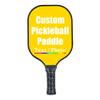 iPrint Personalized Custom Pickleballs Paddles Design Your Own, Pickleballs Paddles Customized Photo Text Pickleballs Rackets, Gold view 1