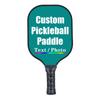 iPrint Custom Pickleballs Paddles, Personalized Pickle Ball Rackets, Customized Photo Text Logo, Max Spin & Control, Comfort Cushion Grip, Long Handle Equipment, Tropical Blue view 1