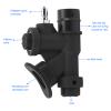 Alomejor Diving Universal Power Inflator 45 Degree Oral Power Inflator K Shaped Valve Relief Valve for Standard 1 Inch Hose view 4