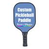 iPrint Custom Pickleballs Paddles, Personalized Pickleballs Paddles with Comfort Grip, Add Your Photo, Text, Logo Paddles, Carolina Blue view 1