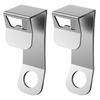 2 Packs Cooler Lock Bracket with Bottle Opener, Heavy Duty Metal Cooler Tie Down Compatible with Yeti/RTIC Coolers, Security Lock Bracket Cooler Accessories view 1
