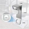 2 Packs Cooler Lock Bracket with Bottle Opener, Heavy Duty Metal Cooler Tie Down Compatible with Yeti/RTIC Coolers, Security Lock Bracket Cooler Accessories view 2
