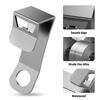 2 Packs Cooler Lock Bracket with Bottle Opener, Heavy Duty Metal Cooler Tie Down Compatible with Yeti/RTIC Coolers, Security Lock Bracket Cooler Accessories view 4