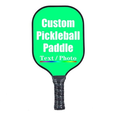 iPrint Custom Pickleballs Paddles, Personalized Pickleballs Paddles with Comfort Grip, Add Your Photo, Text, Logo Paddles, Spring Green