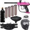 Action Village Kingman Spyder Epic Paintball Gun Package Kit (Victor) (Gloss Pink) view 1