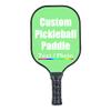 iPrint Personalized Custom Pickleballs Paddles Design Your Own, Pickleballs Paddles Customized Photo Text Pickleballs Rackets, Light Green view 1