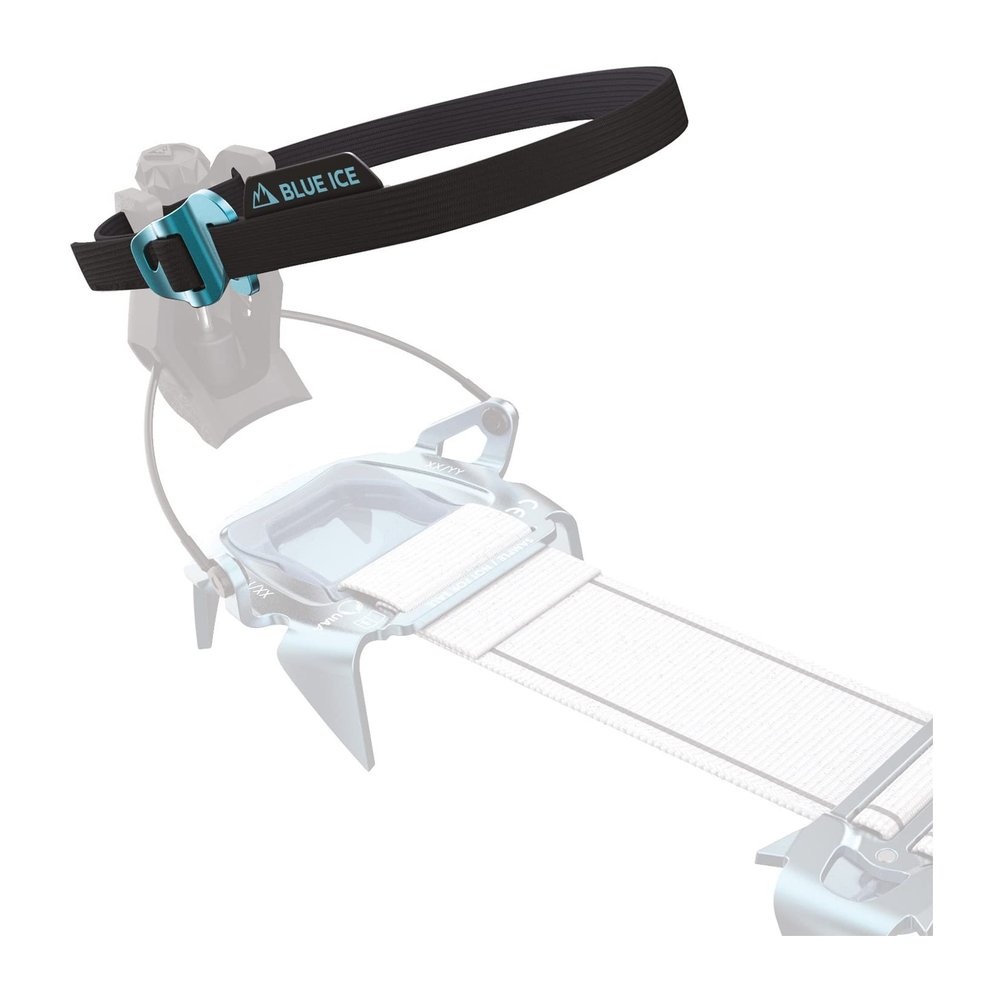 Blue Ice Harfang Ankle Straps - Black
