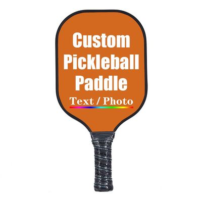 iPrint Personalized Custom Pickleballs Paddles Design Your Own, Pickleballs Paddles Customized Photo Text Pickleballs Rackets, Chocolate
