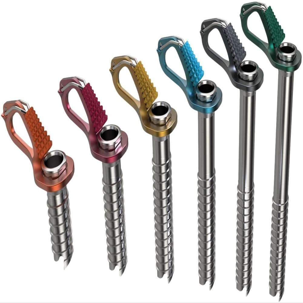 Blue Ice Aero Ice Screw - Red 10cm
