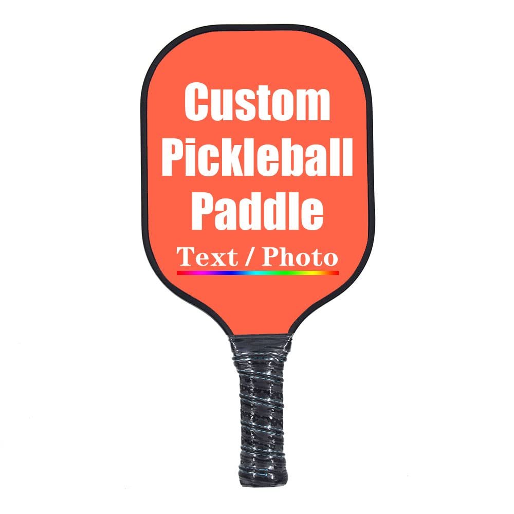 iPrint Personalized Custom Pickleballs Paddles Design Your Own, Pickleballs Paddles Customized Photo Text Pickleballs Rackets, Tomato