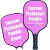 iPrint Custom Pickleballs Paddles, Personalized Pickleballs Paddles with Comfort Grip, Add Your Photo, Text, Logo Paddles with Paddles Covers, Violet view 1