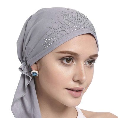 Greenery-GRE Head Tie Quick Drying Cycling Cap Headband Skull Beanie Bandanas Do Rags Breathable Moisture Wicking Pirate Hat Helmet Liner (Crystal Grey)