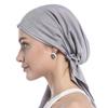 Greenery-GRE Head Tie Quick Drying Cycling Cap Headband Skull Beanie Bandanas Do Rags Breathable Moisture Wicking Pirate Hat Helmet Liner (Crystal Grey) view 2