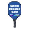 iPrint Custom Pickleballs Paddles, Personalized Pickleballs Paddles with Comfort Grip, Add Your Photo, Text, Logo Paddles, Royal Blue view 1