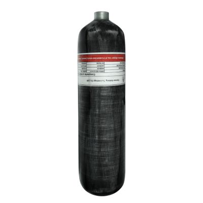 TUXING 4500Psi High Pressure Composite Cylinder, Carbon Fiber Air Tank 3L,CE Approved, Pcp Paintball Air Tank Diving TankEmpty Bottle M18*1.5Black