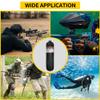 TUXING 4500Psi High Pressure Composite Cylinder, Carbon Fiber Air Tank 3L,CE Approved, Pcp Paintball Air Tank Diving TankEmpty Bottle M18*1.5Black view 4