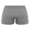 easyforever Girls Boys Athletic Shorts Shiny Sequin Dance Shorts with Bowknot Training Gymnastics Short Hot Pant Silver 1-2 Years view 2