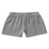 easyforever Girls Boys Athletic Shorts Shiny Sequin Dance Shorts with Bowknot Training Gymnastics Short Hot Pant Silver 1-2 Years view 4