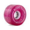 Bont Glow Light Up LED OUTDOOR Roller Skate Wheels  62x35mm 83A | Pack of 4 | For Street and Recreational Skating (Love Letter Pink) view 1