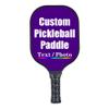 iPrint Personalized Custom Pickleballs Paddles Design Your Own, Pickleballs Paddles Customized Photo Text Pickleballs Rackets, Indigo view 1