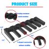 LULACOOL 4Pack 6X Standard Mag Wall Mount,AR Mag Holder, Mag Storage Rack for Amend 2, Hexmags, MFTmags,Magazine Display for PMAG 30 Round 5.56 223 view 3