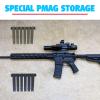LULACOOL 4Pack 6X Standard Mag Wall Mount,AR Mag Holder, Mag Storage Rack for Amend 2, Hexmags, MFTmags,Magazine Display for PMAG 30 Round 5.56 223 view 4
