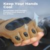 KEMIMOTO Fingerless Tactical Gloves for Men, Motorcycle Gloves for Outdoor Work Sports, for Hunting Hiking Camping view 3