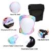 FIODAY Kids Helmet Knee Pads for Kids Unicorn Knee and Elbow Pads Wrist Guards Adjustable Protective Gear Set for Girls Boys Sports Skateboard Inline Skating Scooter, Rainbow, 3-8 Years view 4