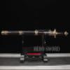 HERO SWORD Handmade Qing Dynasty Jian Bai Lian Folded Steel Chinese Sword Copper Sword Fittings Dragon Knife Double Groove Full Tang Blade Very Sharp view 2