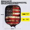 iPrint Custom Pickleballs Paddles, Personalized Pickle Ball Rackets, Customized Photo Text, Max Spin & Control, Comfort Cushion Grip, Long Handle Equipment with Paddles Covers, Dark Violet view 3