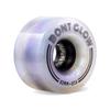 Bont Glow Light Up LED OUTDOOR Roller Skate Wheels 62x35mm 83A | Pack of 4 | For Street and Recreational Skating (Angelic Aqua) view 1