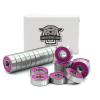 Premium 20pc 608rs Chrome Steel Ball Bearings - ABEC Bearings for Skateboard, Longboard, Quad Skate - Deep Groove, Double Rubber Sealed - 8x22x7mm view 1
