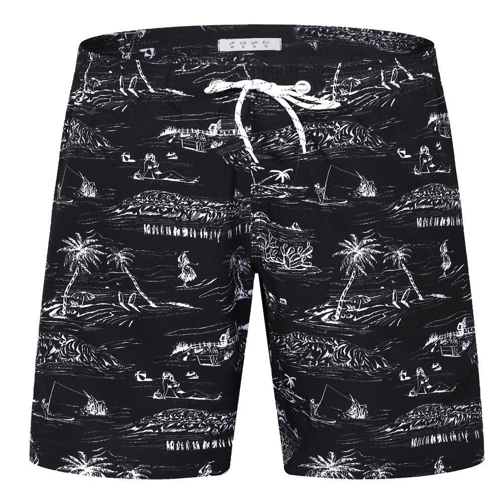 APTRO Men's Swim Trunks 9" Quick Dry Bathing Suit Big & Tall Beach Swimsuits 035 4XL