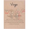 3 Pairs New Card Packaging Horoscope Zodiac Stud Earrings 12 Constellation Astrology 18K Gold Plated Little Ear Stud for Women Friendship Jewelry Gift -Virgo gold view 1