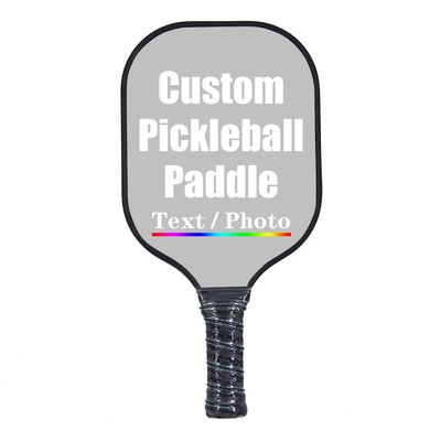 iPrint Personalized Custom Pickleballs Paddles Design Your Own, Pickleballs Paddles Customized Photo Text Pickleballs Rackets, Silver