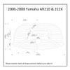 Boat EVA Faux Teak Decking Floor Compatible with 2006-2008 Yamaha AR210 212X Swim Platform view 2