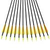 Archery Practice Fiberglass Arrows 30 Inch Target Shooting Safetyglass Recurve Bows Suitable for Youth Children Woman Beginner 6PCS view 2