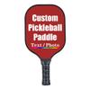 iPrint Custom Pickleballs Paddles, Personalized Pickle Ball Rackets, Customized Photo Text Logo, Max Spin & Control, Comfort Cushion Grip, Long Handle Equipment, Brown view 1