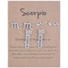 3 Pairs New Card Packaging Horoscope Zodiac Stud Earrings 12 Constellation Astrology 18K Gold Plated Little Ear Stud for Women Friendship Jewelry Gift -Scorpio view 1