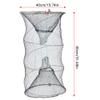 Crab Trap Alvinlite Collapsible Fishing Traps Net Round Fishing Net Portable Folded Fishing Accessories view 2