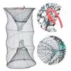 Crab Trap Alvinlite Collapsible Fishing Traps Net Round Fishing Net Portable Folded Fishing Accessories view 3