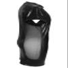 Men's Short Sleeve Jumpsuit Clubwear Zip Up Patent Leather Bodysuit Full Body Wrestling Jockstrap Singlet Side Mesh Patchwork Romper Onesie view 4