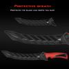 KastKing Intimidator Fillet Knife with Sharpening Steel, Ultra-Sharp G4116 German Stainless-Steel Blades, Non-Slip Handle, Protective Sheath, 9'' Fillet Knife and Honing Rod view 4