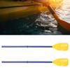 Kayak Paddles, Detachable Canoe Oars Inflatable Boat PVC Adjustable Fishing Water Sports Accessory Safety Paddleboard Blade for Recreational Kayaking Rubber Dinghy Boating Outdoor Lifeboats Rafting view 2