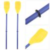 Kayak Paddles, Detachable Canoe Oars Inflatable Boat PVC Adjustable Fishing Water Sports Accessory Safety Paddleboard Blade for Recreational Kayaking Rubber Dinghy Boating Outdoor Lifeboats Rafting view 3