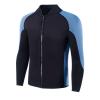 INTBOSS Wetsuit Top Men,2mm Mens Wetsuit Top Long Sleeve Wetsuit Jacket Men Front Zip Warm Neoprene Wets Suit Jackets for Men Stretch Mens Wetsuit Jacket view 1