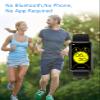Cloudpoem Fitness Tracker No Bluetooth No APP/Phone Required, Fitness Watch for Men Women Parents Pedometer Watch with Sleep Tracker Steps Counter Alarm Clocks IP68 Waterproof (Black) view 2