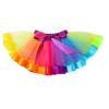 IMEKIS Rainbow Outfits for Baby Girl 1st Birthday Outfit Toddler Girl Cake Smash Stars Romper Tutu Skirt Bows Headband Photo Shoot Unicorn First Birthday Outfit Party Pink One 1 Year view 4